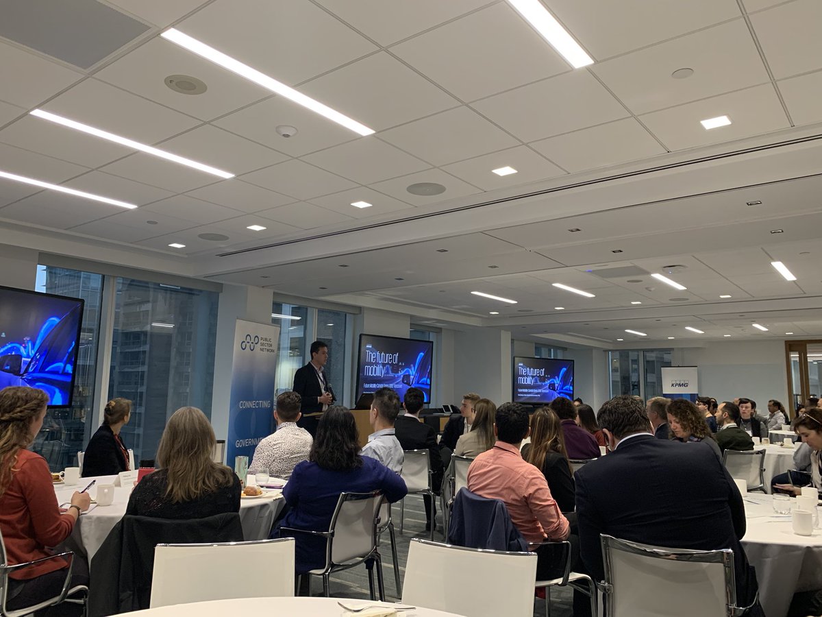 ConnectPSN's tweet photo. Chris Sainsbury from #KPMGCanada kicks off #PSNFutureMobility in Vancouver. Looking forward to the great conversations we’re going to have about the future of transportation. https://t.co/VH0UhQ73hS