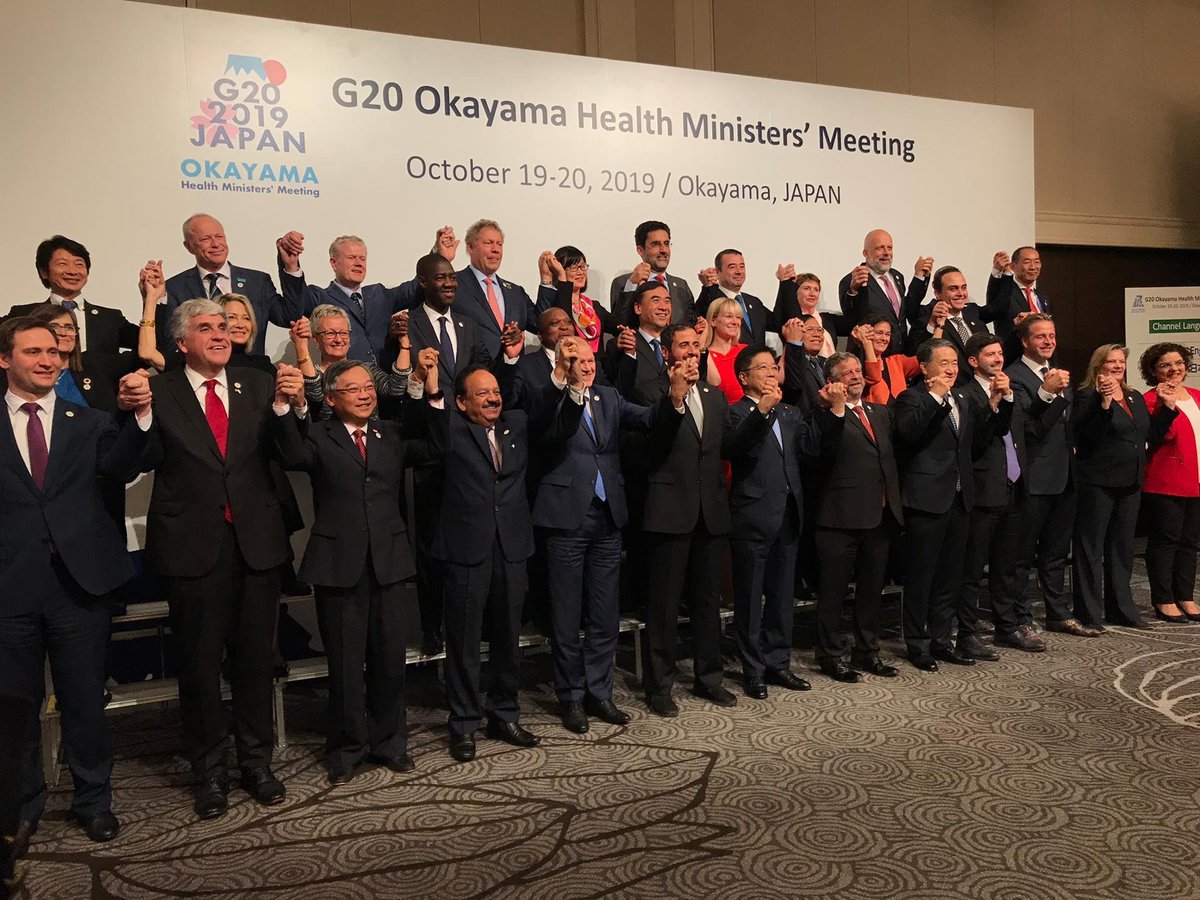 We greatly welcome the priority given to #DefeatingDementia in the Okayama Declaration published by #G20 health ministers this weekend.

Nations have committed to promoting age-friendly and dementia-inclusive environments by raising awareness. g20-meeting2019.mhlw.go.jp/health/index.h…