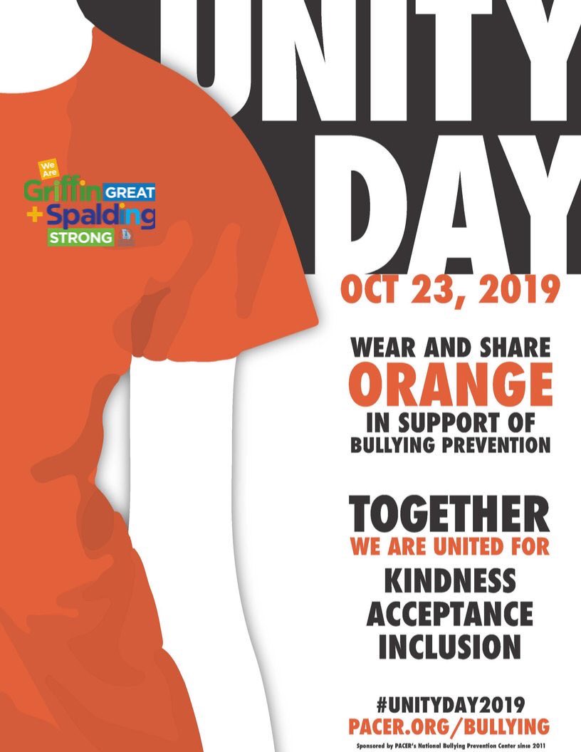 OrrsElementary's tweet photo. Please join Orrs Elementary School this Wednesday, October 23, as we stand in solidarity against bullying! #2019UnityDay #OrrsExcellence https://t.co/T0NYkGxrre