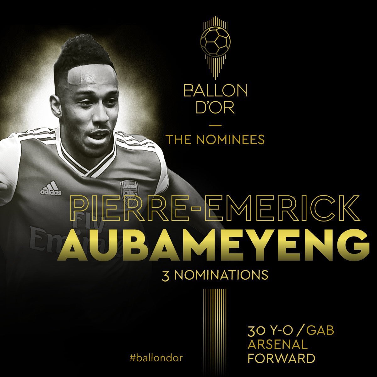 Pierre Aubameyang (GAB) :: Photos 