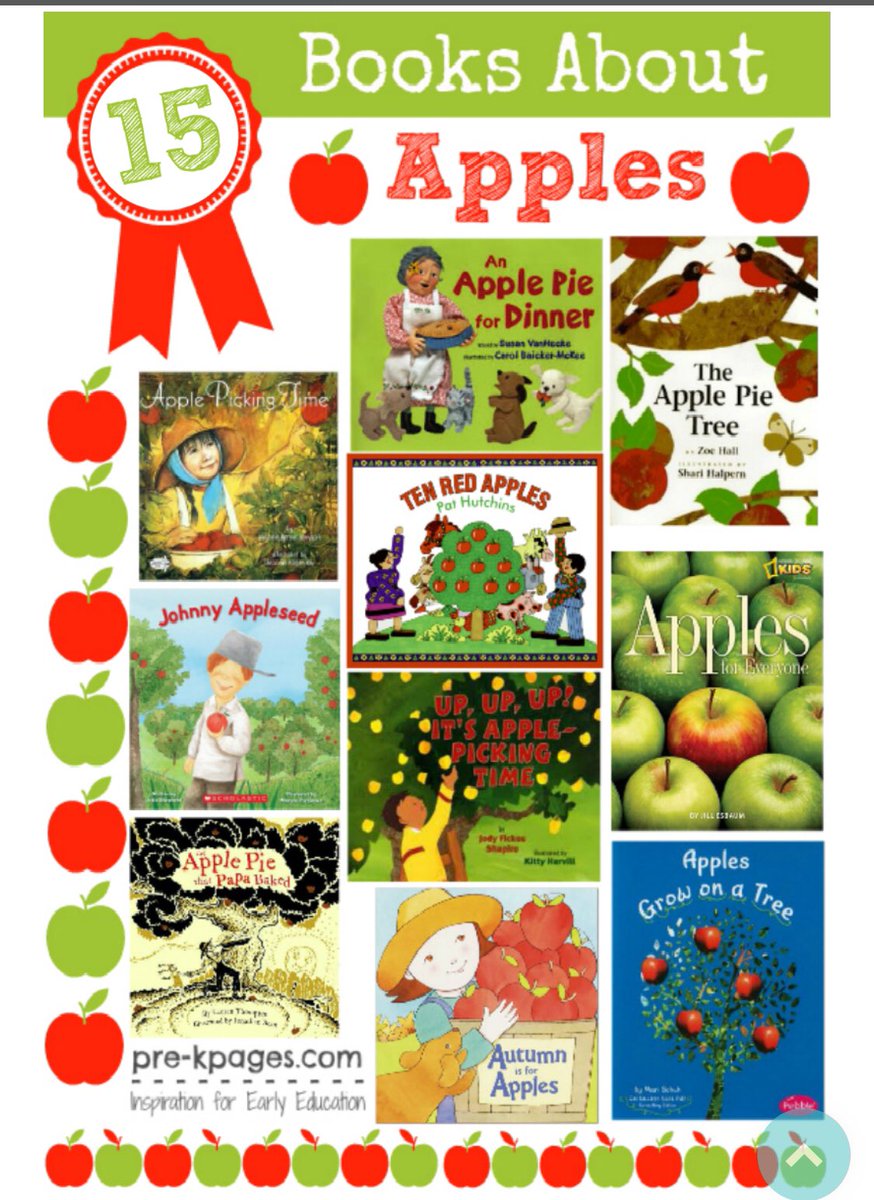 PosPublishing's tweet photo. It’s National Apple Day!!!! Here are some books about apples. And go ahead #eatanapple #apples #read #books https://t.co/7FU2rRha1i