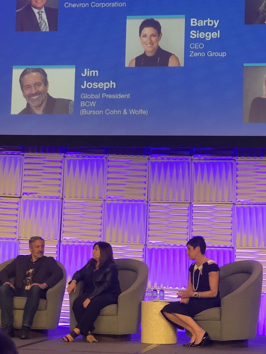 Key for agencies? People. “If you wake up every single day and provide an environment and culture with diversity and inclusion, and you’re doing right for the community, then you really are in a fortunate position.” Amazing insights from <a href="/barbysiegel/">Barby K. Siegel</a> <a href="/zenogroup/">Zeno Group</a>! #PRSAICON