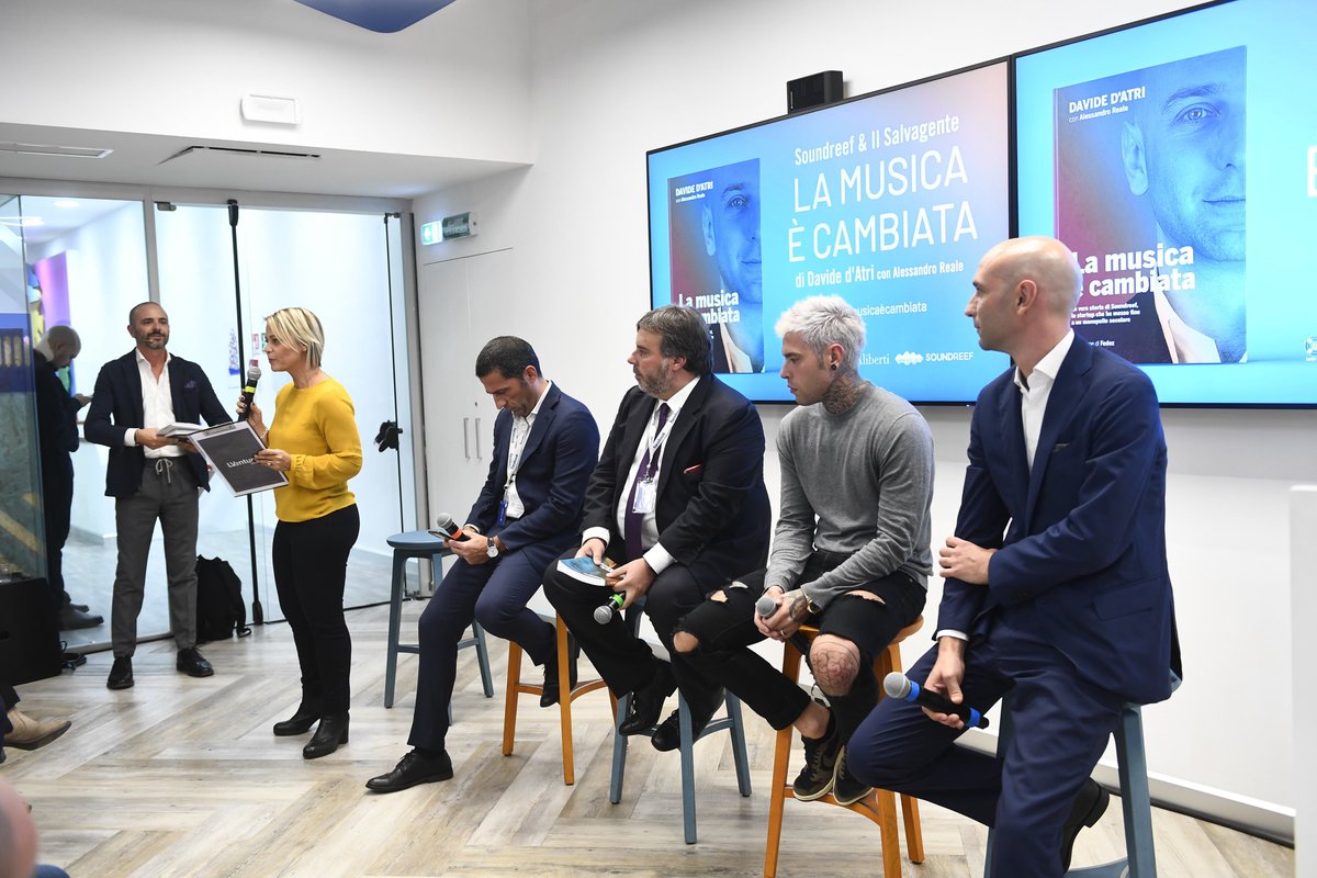 “<a href="/LVentureGroup/">LVenture Group</a> è felice di essere oggi al fianco di @davidedatri nel racconto del suo successo. ”

@fedez @PaolaPisano_Min <a href="/marcobellezza/">Marco Bellezza</a> <a href="/lucianonobili/">Luciano Nobili</a> <a href="/ilSalvagenteit/">il Salvagente</a> <a href="/A_Ferrucci/">Alessandro Ferrucci</a>
#composethefuture #lamusicaècambiata #soundreef2019