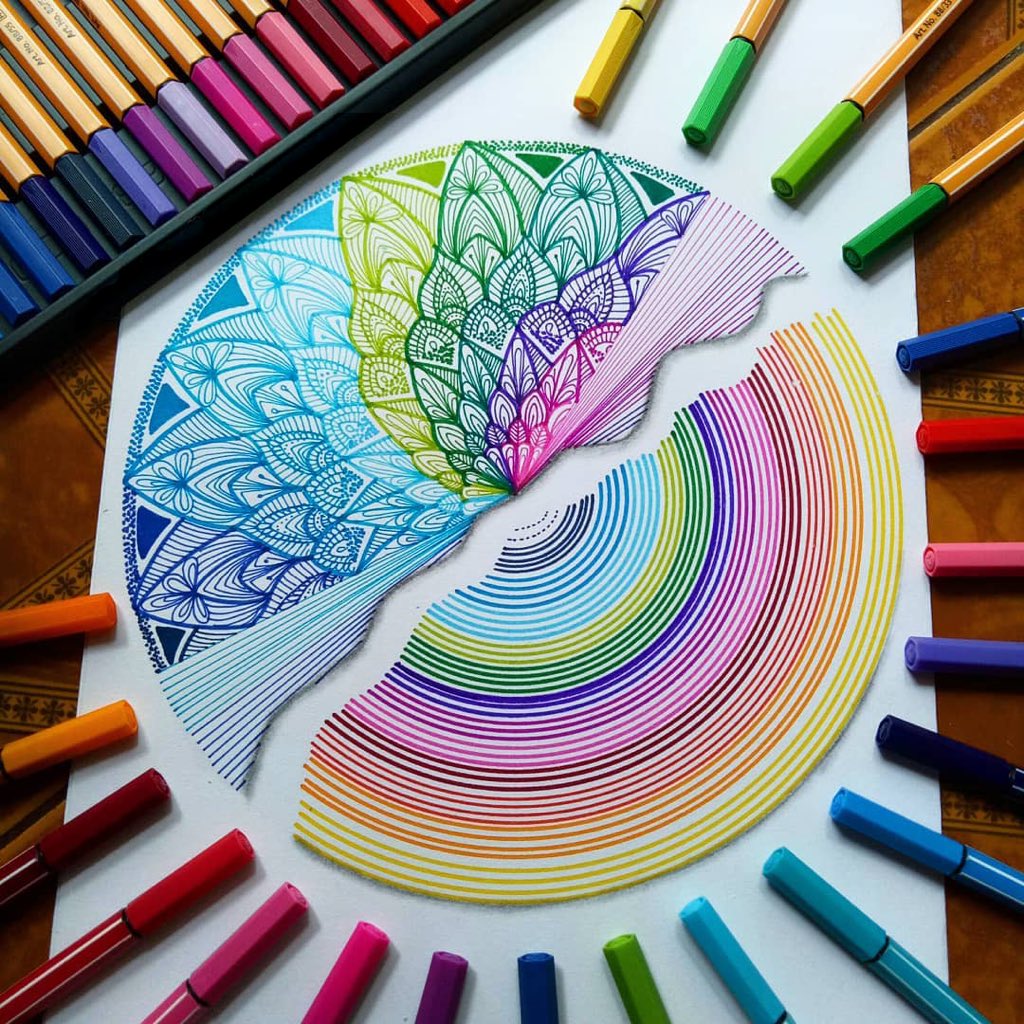 instagram's tweet image. Mind meld mandalas #ThisWeekOnInstagram instagram.com/p/B34wwHgge-B/