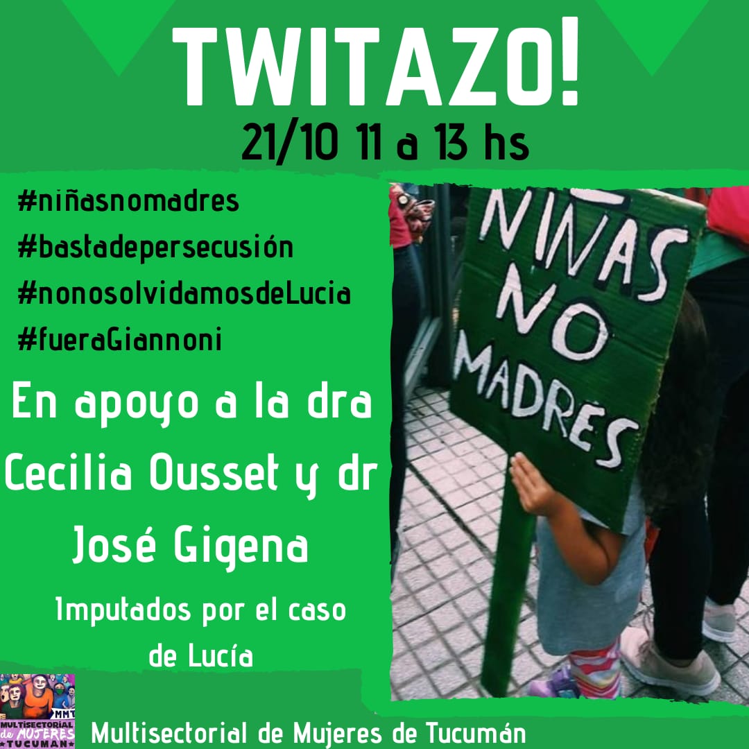 warriorslp1's tweet photo. #NinasNoMadres
#bastadepersecución 
#nonosolvidamosdelucia
#fueraGiannoni https://t.co/wN74Tj9OuP