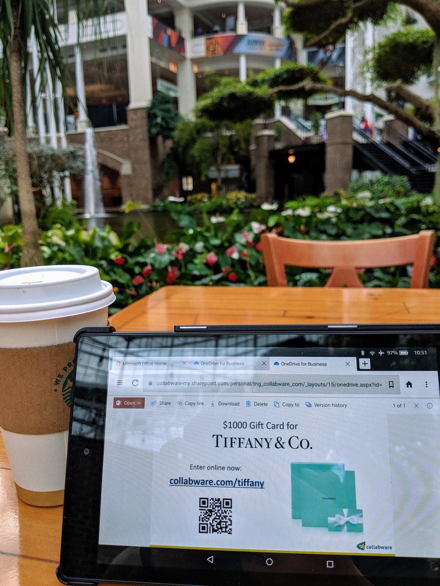 tom_ng_canada's tweet photo. Fine tuning my slides for my S'mores & More presentation tomorrow at 2pm (right before our $1000 #TiffanyAndCo gift card draw at booth 501). See you by the #datalake! #collabware #arma2019 #intelligentecm https://t.co/OAUDUkhCt9 https://t.co/ggB4JvvFd4