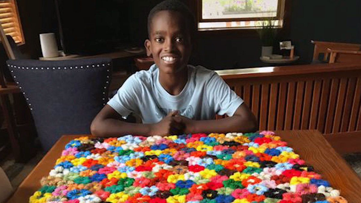 LetsGetCrafting's tweet image. buff.ly/32EEshK We are so inspired by this 11-year-old crocheter. Take a look at this video to learn more about Jonah Larson who picked up a hook at age 5!