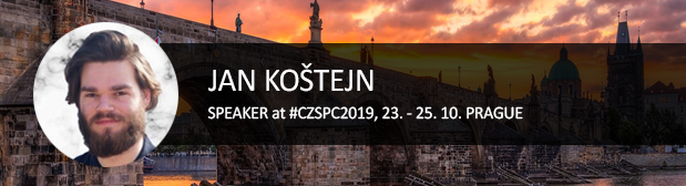 cz_spc's tweet photo. Jan Koštejn will be speaking about CDS Architecture at #CZSPC2019. Thank you @JanKostejn for supporting us! https://t.co/U6Zm3JsdPW