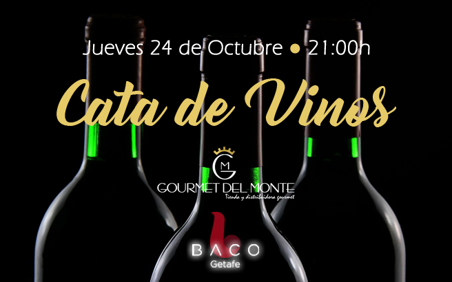 📣 Evento #BacoGetafe ❗
Este jueves 24/Octubre llega a BACO una nueva noche de cata de vinos🍷 de la mano de <a href="/gourmetdelmonte/">Gourmet Del Monte</a>.
Como es habitual, recuerda que este evento es GRATUITO, sólo tienes que COMPARTIR la publicación y venir a DIVERTIRTE a la #catavinos de #BacoGetafe 😉