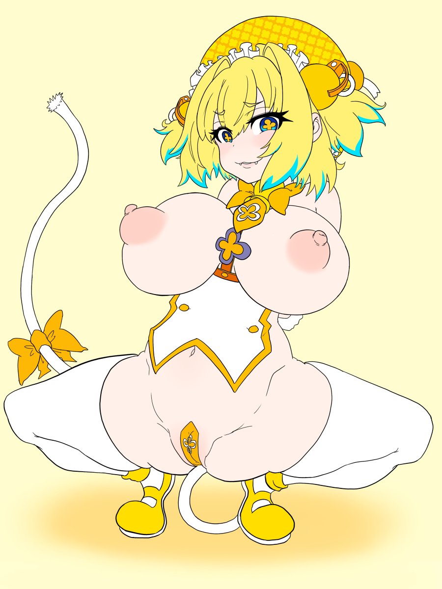 [R-18] パインちゃん #巨乳 #むちむち #ロリ巨乳 #ボンバーガール #パイン #まえばり #エロ蹲踞 https://t.co/eLKZA1RNSR 