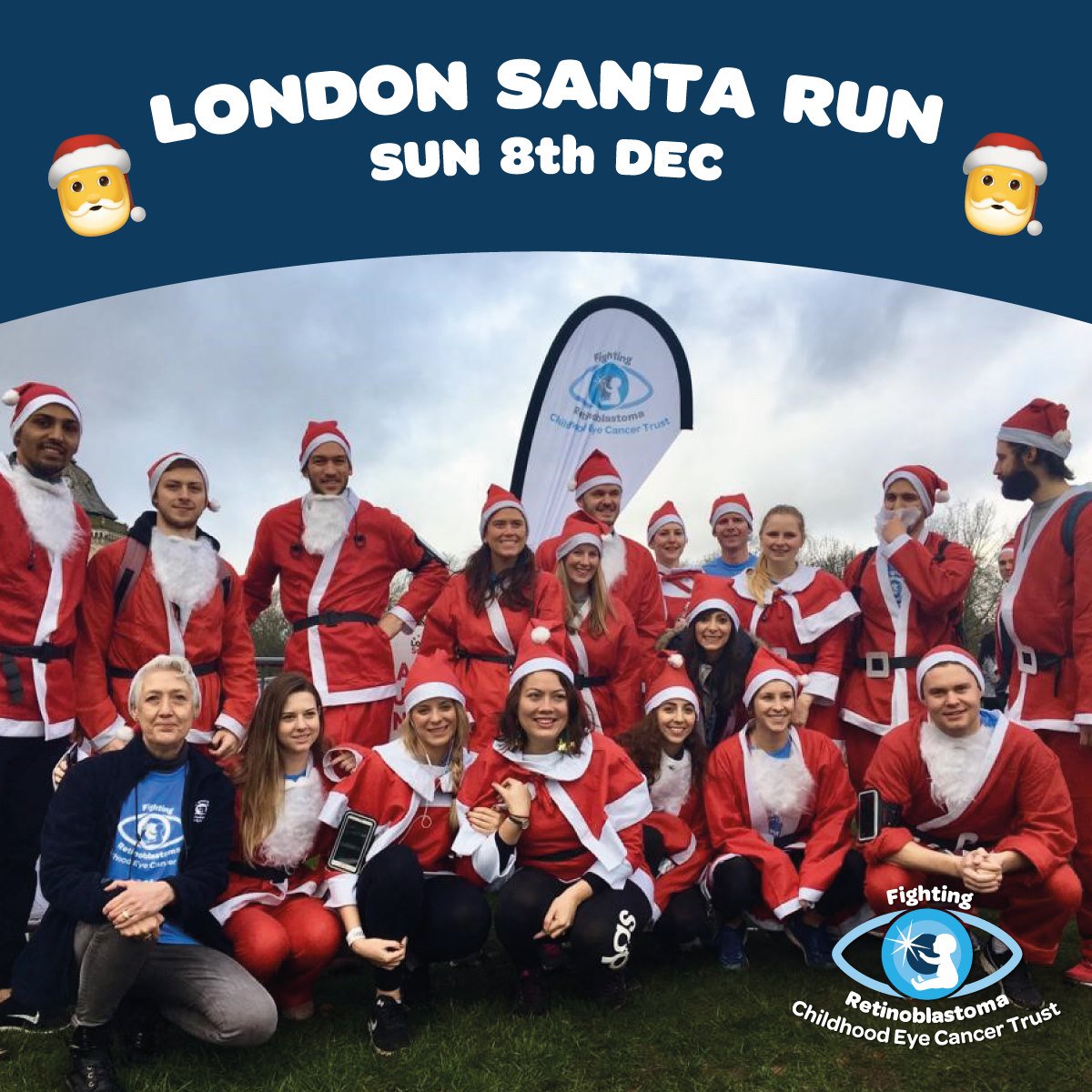 ChectUK's tweet photo. There's still time to join team #CHECT in the #SantaRun ! Did we mention you get a free Santa suit too? π
Distance: 5km/10km
When: 8th December
Where: Victoria Park, London
Please drop us a message if you'd like to take part.
#retinoblastoma #Rb https://t.co/ZX8nTdxD1t
