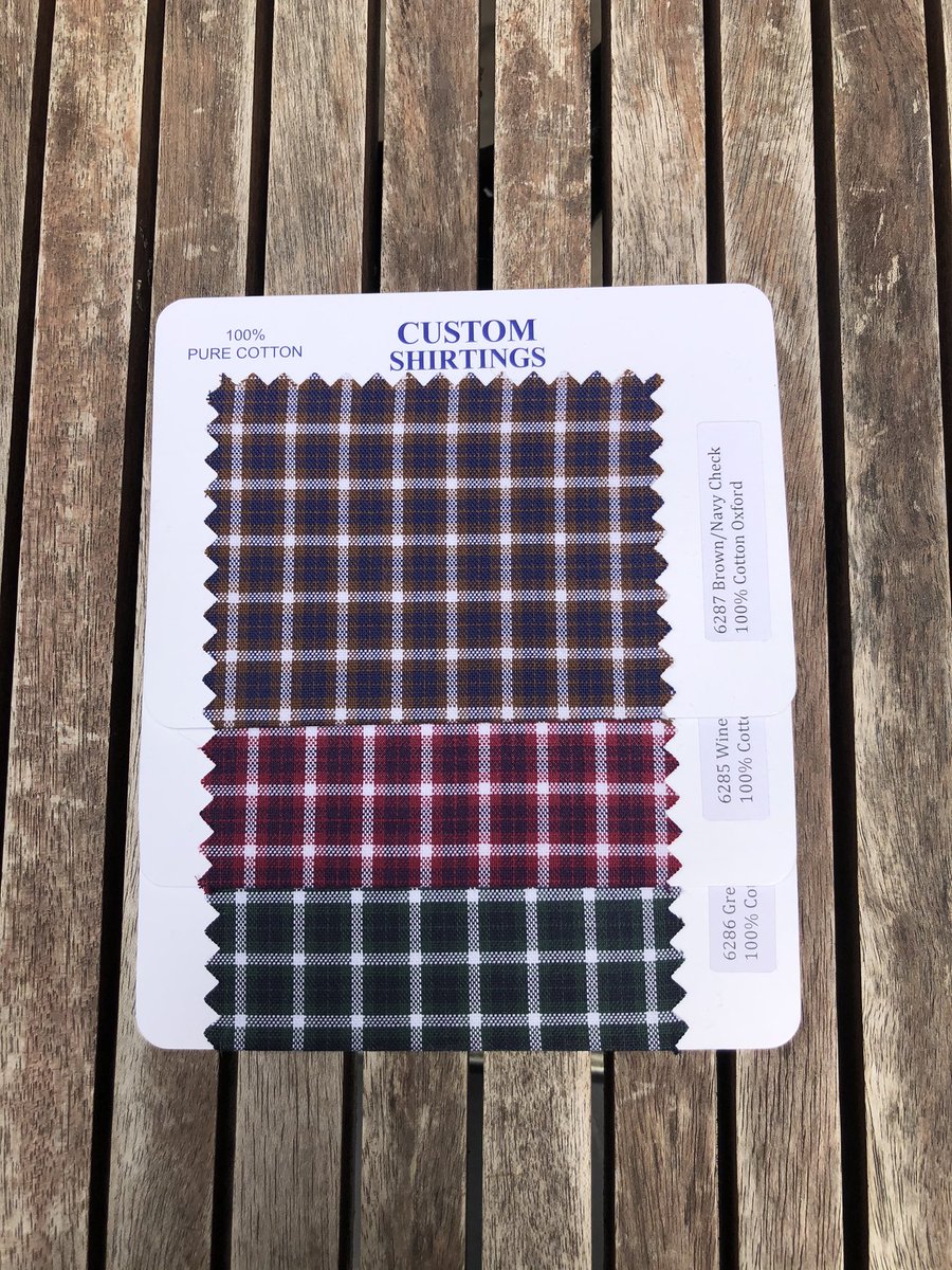 Is it the end of summer? The weather is cooling off and you’re going to want to dress like it’s fall. Check out our soft 100% cotton fall checks.