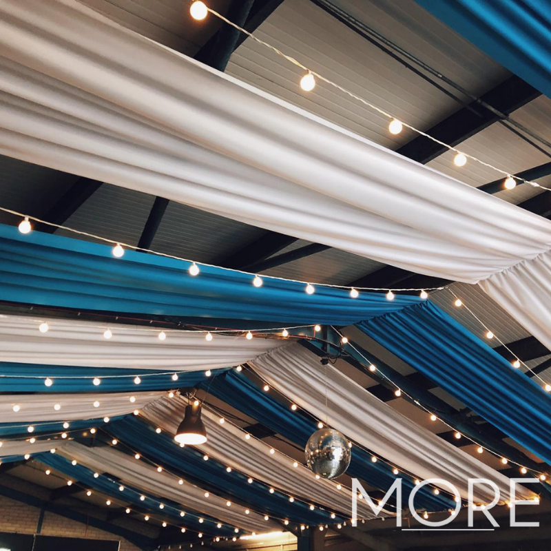 More_Production's tweet photo. We're getting into the Oktoberfest spirit with this recent drape and festoon combo at @bustlermarket! 🍺
@Champs_events
#eventprofs #corporateevents #bespokeevents #events #moreproduction #eventinspo #eventhire #eventproduction #themedevents #oktoberfest #ceilingdrape https://t.co/xcG6vuBpCl