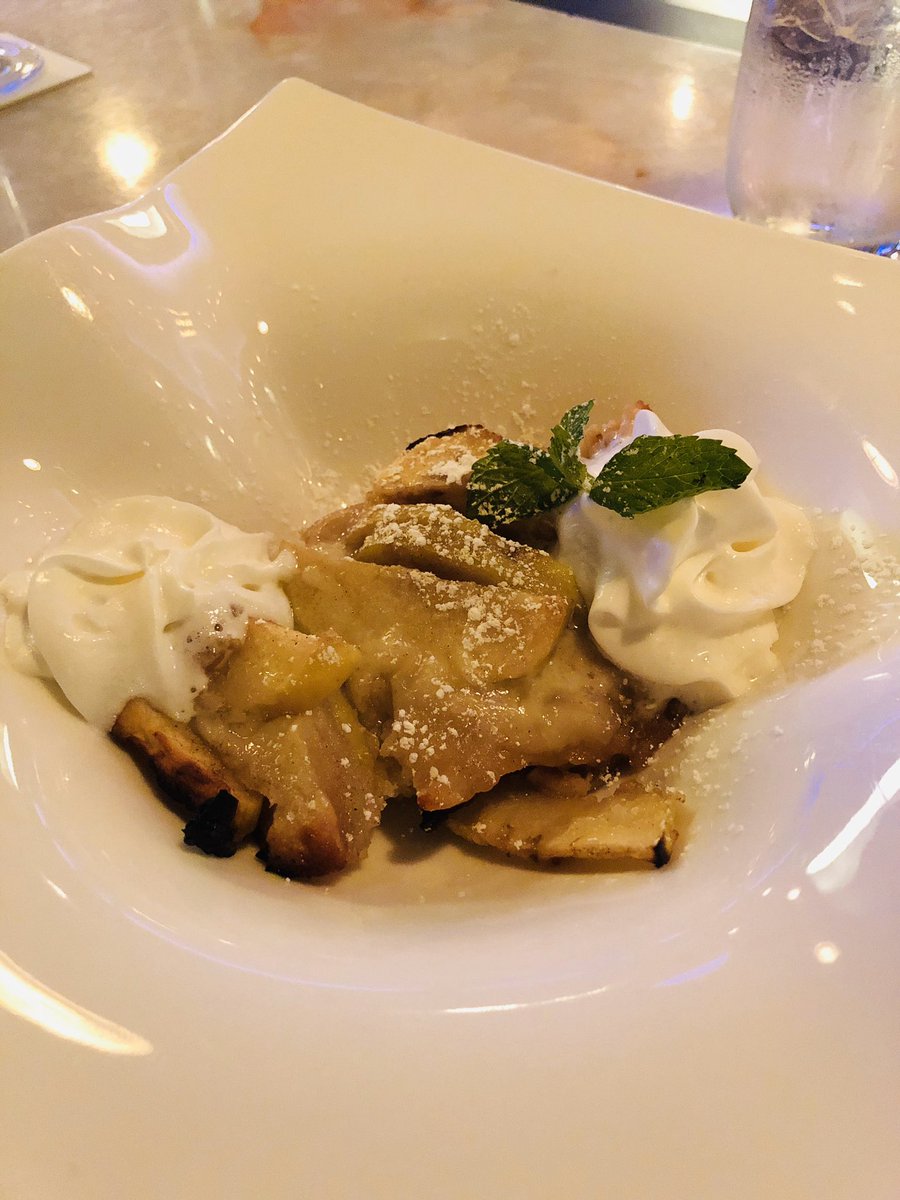 Apple Streudel at our Oktoberfest celebration. Did you try it? It was delicious! (Wish it was always on the menu!) #desserts #Bellevue