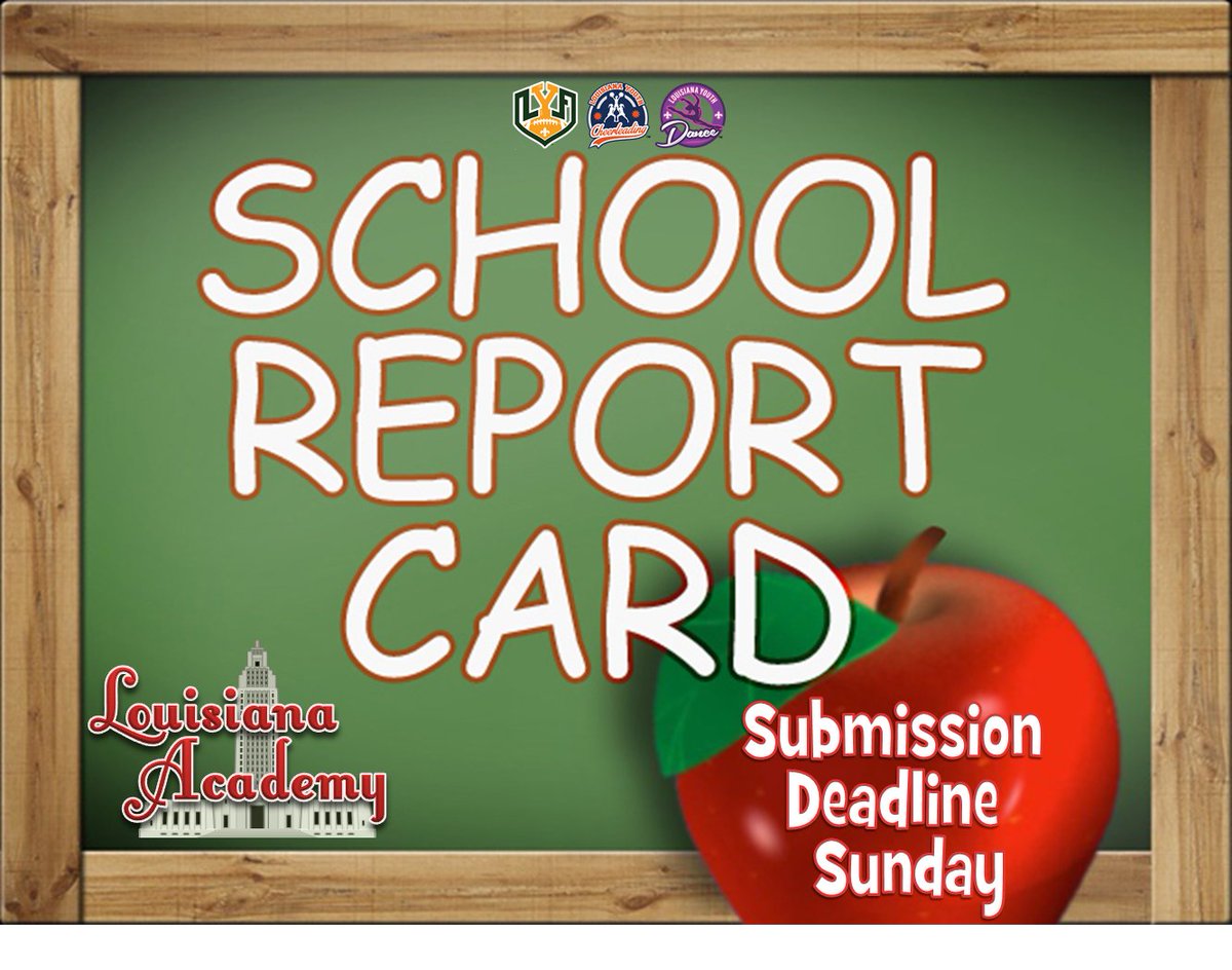 LAYouthSports's tweet photo. COACHES, This is on YOU...WE honor ALL Student-Athletes earning a 3.0 or higher GPA if report cards are turned in on time. Submission DEADLINE This Sunday, 10/27!!! #Strive2BMore & #BecomeTheLion #TheFactory #MadeDifferent #OutWorkEverybody #OutReadEverybody #TheFuture #ATOImpact https://t.co/tmY0d5PHWZ