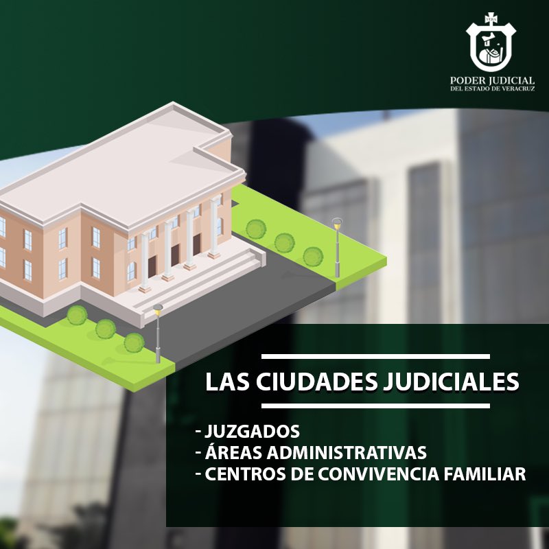 TSJVer's tweet photo. Las instalaciones de las ciudades judiciales facilitan el acceso a la justicia y dignifican la labor de los servidores públicos en el #PJVer. https://t.co/c7d5SElwPd