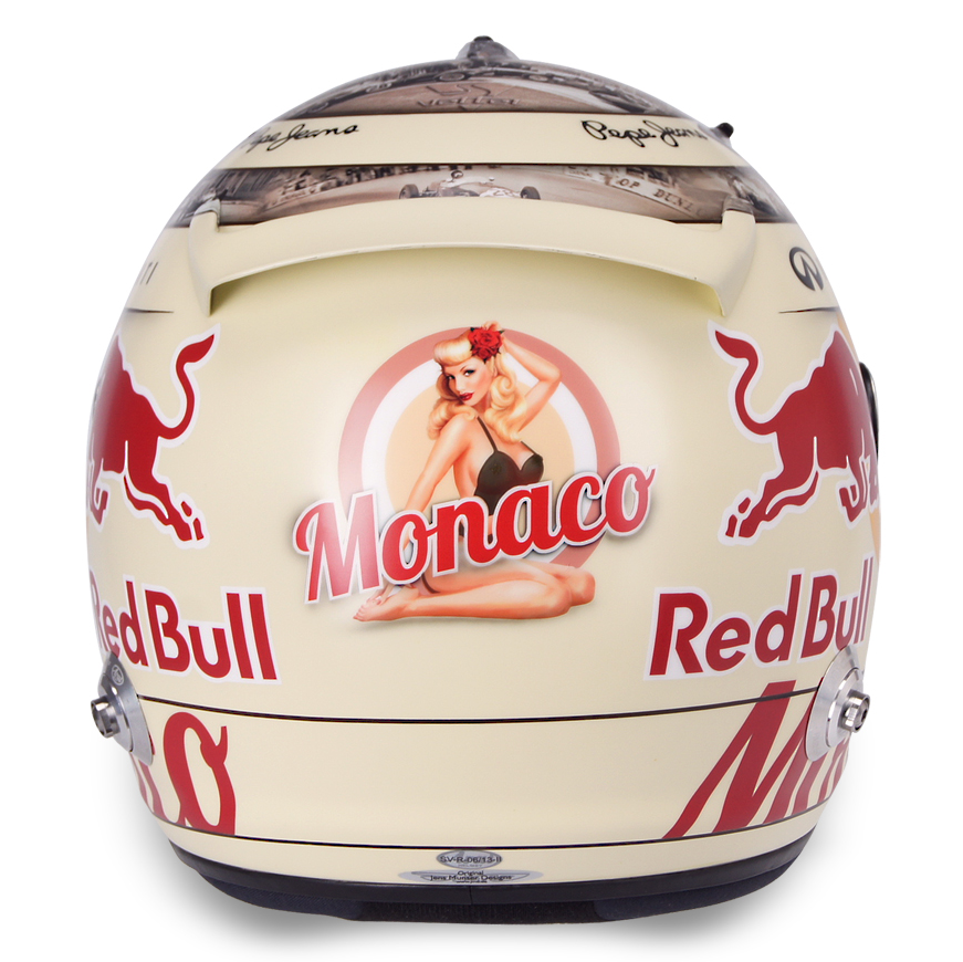 8: 2013 Monaco Grand Prix A GP where Seb's helmets never disappoint, t...