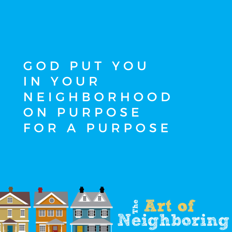 When we are willing to trust God and move in obedience, doors of opportunity will open to impact our communities. #theartofneighboring #gracecovenant