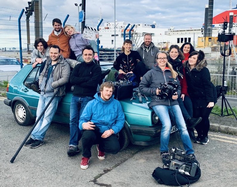 Well that’s a wrap on #LiverpoolFerryFilm! And to finish on the same day that abortion in NI has been decriminalised feels very fitting. Huge thanks to <a href="/bfinetwork/">BFI NETWORK</a> <a href="/sundayforsammy/">Sunday for Sammy</a>, all our backers, and our awesome team - it’s been an amazing week! #shortfilm #BFI #NowForNI