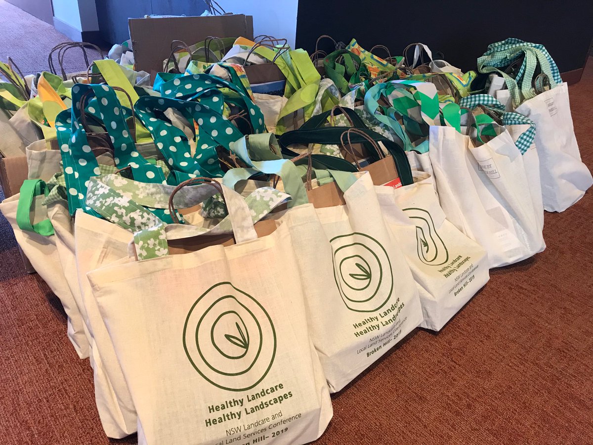 We are packed and ready to go!! All we need is 300+ delegates to collect! 

<a href="/LandcareNSW/">Landcare NSW</a> muster is underway from 12:30pm today with the registration desk opening from 10am. 

And don’t forget the welcome adventure function at the Silverton Pub with Sara Storer! #NSWLandcareconf