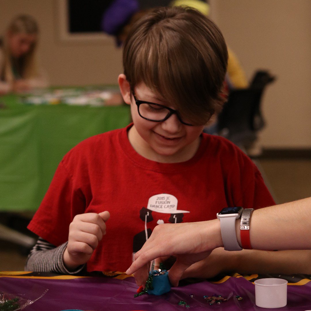 We had a fun #spookysunday with our miracle kiddos yesterday! Comment your favorite costume below 🔽
.
.
.
[Image descriptions: a girl in a flamingo costume points, a boy in a superhero costume hits a balloon and a girl assembles a craft]