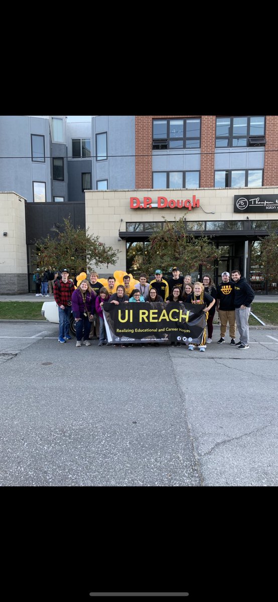 UIREACHProgram's tweet photo. UI REACH had a blast with RAYS of REACH at The University of Iowa’s Homecoming parade this past weekend! A big thank you to Luke and his family for loaning us their car for the parade! #uireach #hawkeyes https://t.co/Wed5zzo5Oq