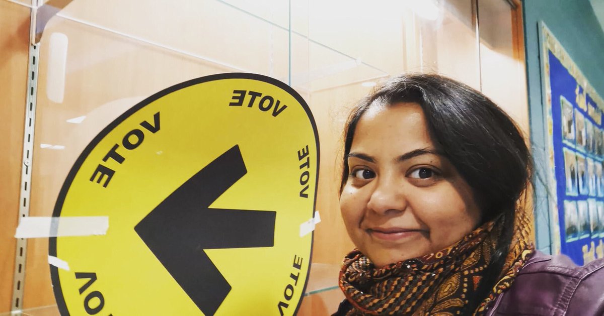 _FarinaHassan_'s tweet photo. Today’s the day! I’m done voting - have you? ⠀⠀⠀⠀⠀⠀⠀⠀⠀
⠀⠀⠀⠀⠀⠀⠀⠀⠀⠀⠀⠀⠀⠀⠀⠀
#elxn43 #initforyou #federalNDP #CDNpoli #elections2019 #CDNelections #NDP #WomenInPolitics #CareOverCuts #FarinaHassan #TeamFarina #Milton #MiltonON #MiltonOntario #Ottawa #Ontario https://t.co/xbDGDcGCWl