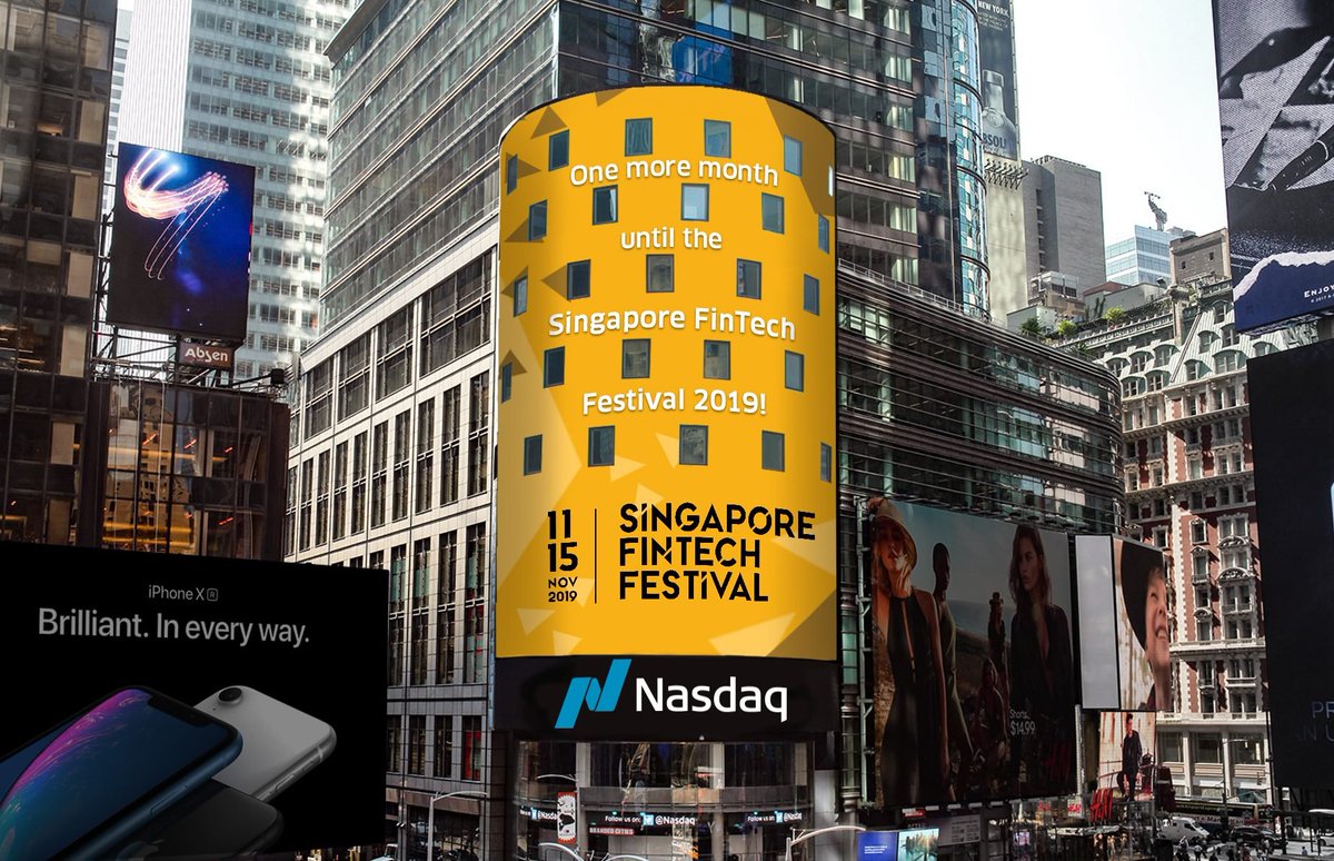 The countdown begins: just one more month to go to the #SGFinTechFest! Have you gotten your tickets yet?  bit.ly/321PUmw