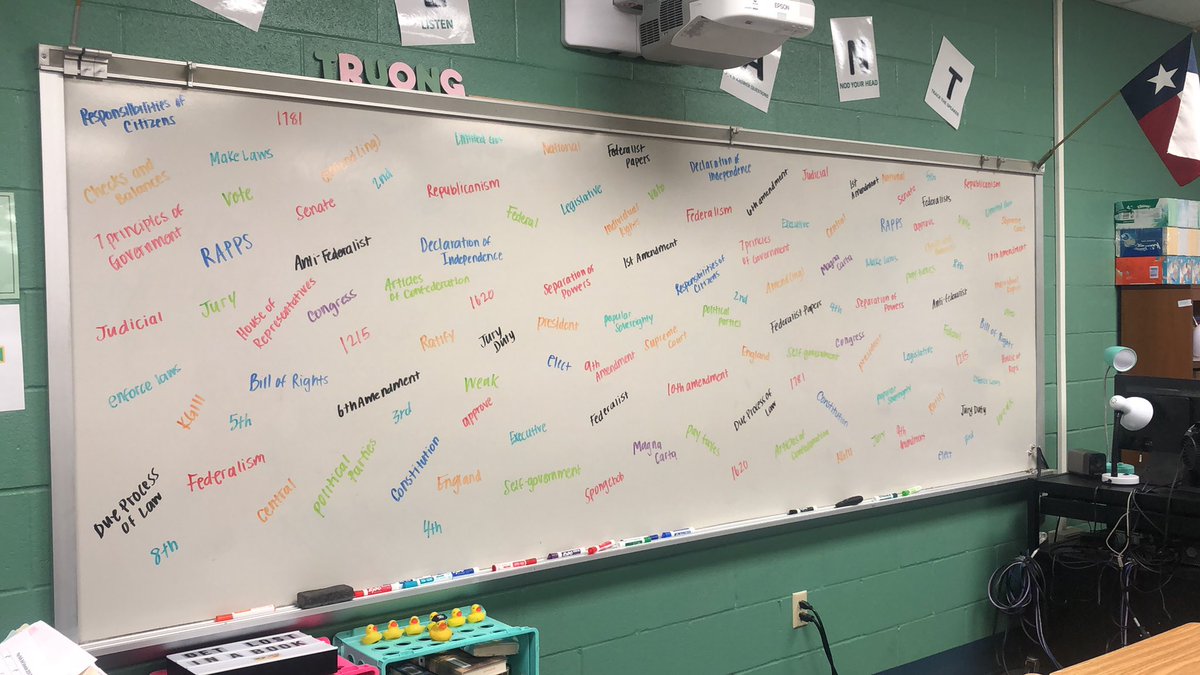 truong_terri's tweet photo. So excited for fly swat tomorrow! One of my all time favorite review games!! ๐๐๐๐ป #TexasHistory #Government #FlySwat #HighEngagement #Collaboration https://t.co/jTGQQACdo1