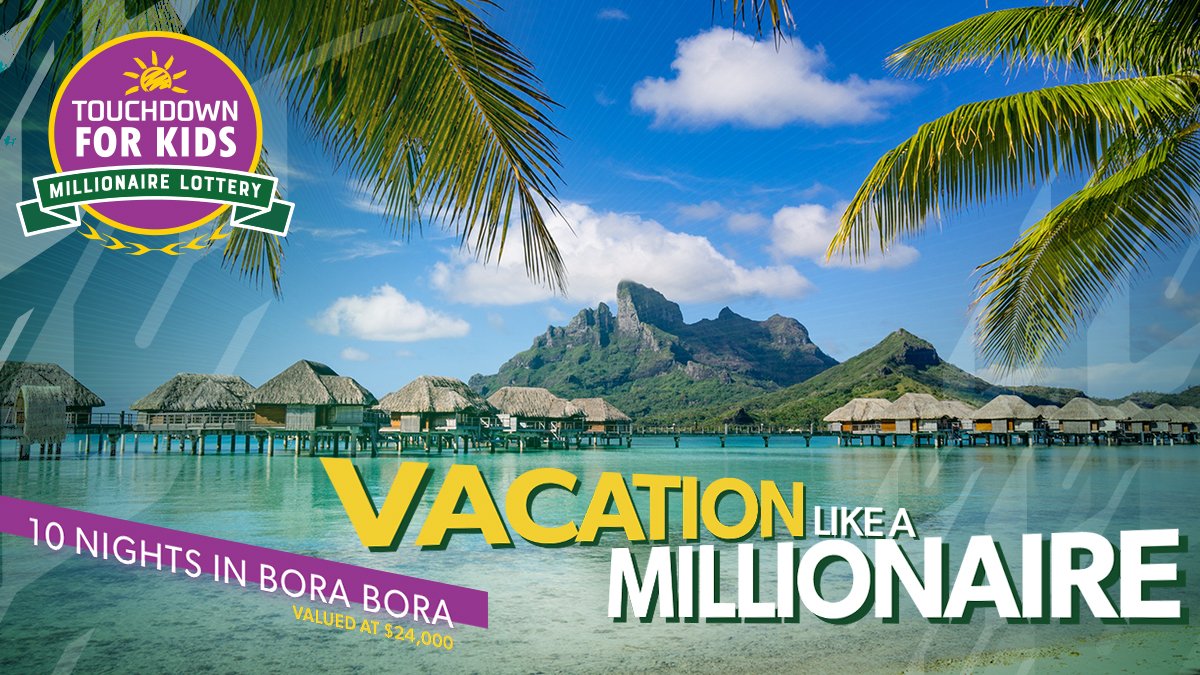 td4kidslottery's tweet photo. VACATION LIKE A MILLIONAIRE
You could win 1 of 6 Amazing Vacation Packages supplied by Uniglobe Travel valued at $67,000
Purchase your tickets today at https://t.co/l7OqpNog1x
#TDFKML https://t.co/TCKjoLGqUO