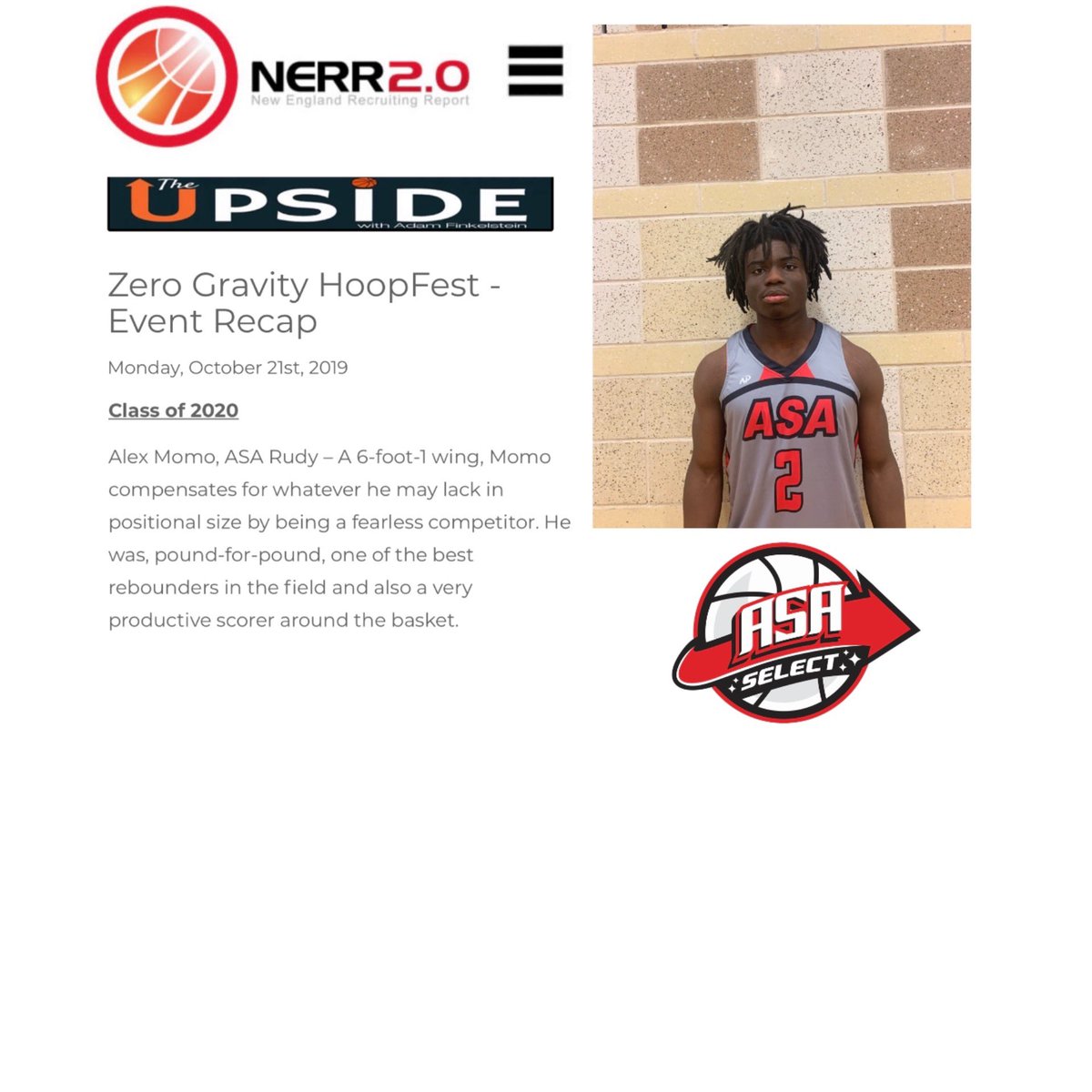ASAHoopsNation's tweet image. C/O 2020 Alex Momo 6’1” (Doherty HS) was relentless this week at the NERR #Hoopfest tourney. Student-Athlete on the rise!! #ASAHoopsFamily