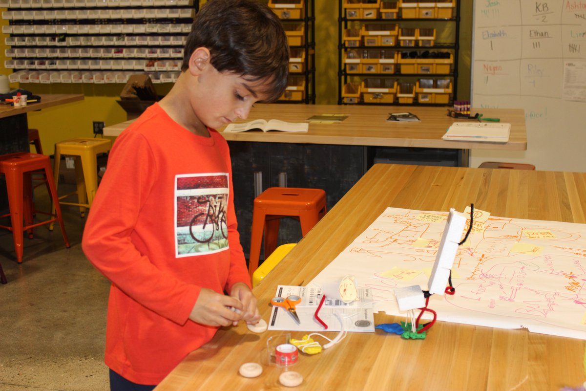 Another fantastic start to the week with Maker STEM Lab! Thank you to Maggie Crum and National Inventor's  Hall of Fame for allowing us to run this workshop series! <a href="/Boone_County/">Boone County Schools</a>