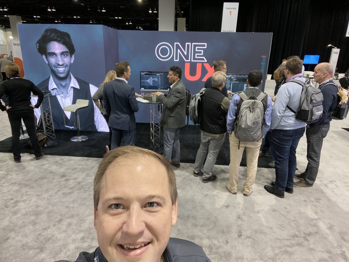 mericksondesign's tweet photo. @Teradata #OneUX is showcasing advanced concepts, based on UX Research! Stop by our booth at #TDUNIV to see how our customers and users are shaping the future of #Vantage https://t.co/WzU1am45iq