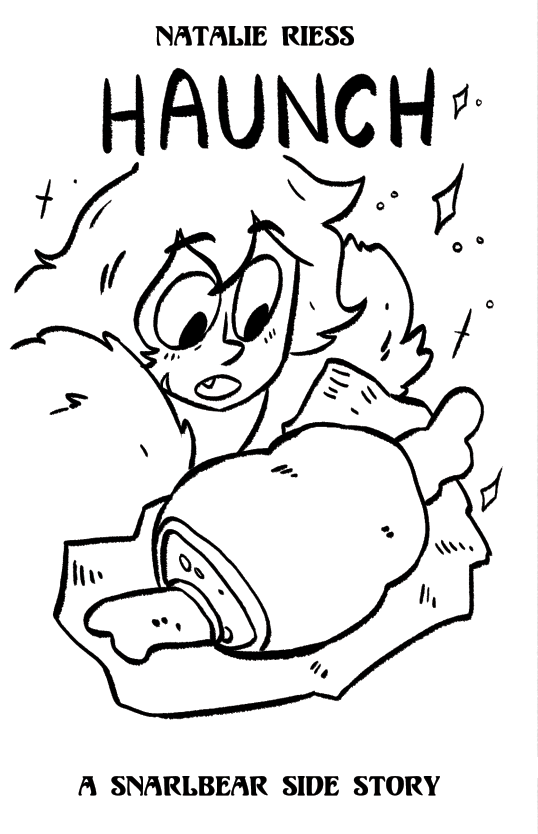 Here's the Snarlbear mini I did for STAPLE a few weeks ago! I missed drawing these characters