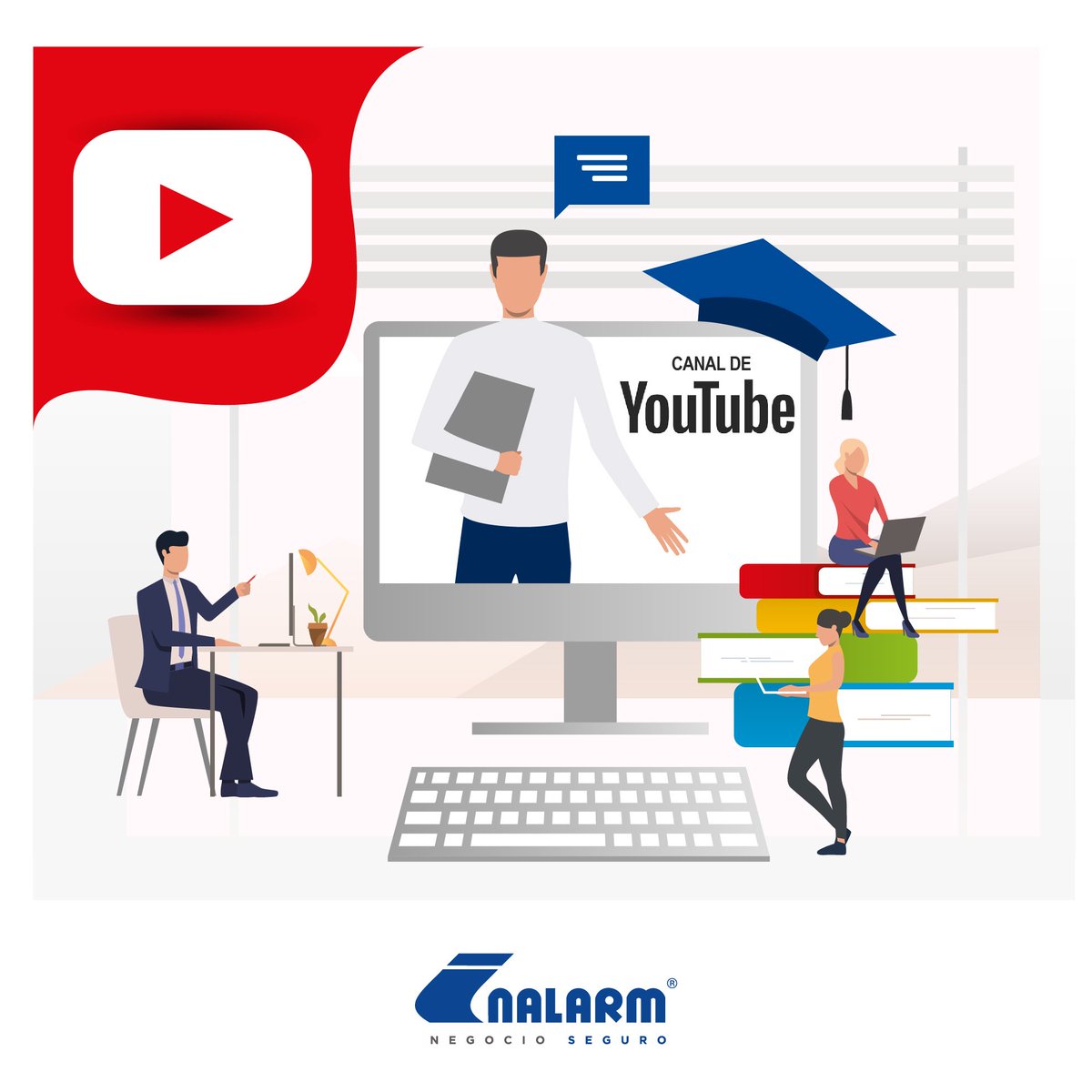 inalarm's tweet photo. Conoce y suscríbete a nuestro canal de Youtube 🎥 Encontrarás videos comerciales, tutoriales, tips técnicos y más 👉🏼 https://t.co/UjJy1LYAjL https://t.co/9bmXF3fDQ9