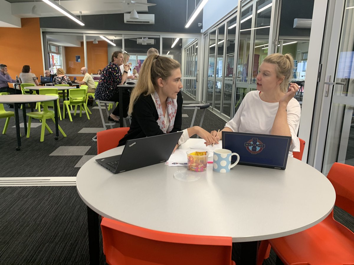 fontebe's tweet photo. @MaterDeiWagga staff launched into PLCs for collaborative inquiry during Term Four, bringing choice into professional learning. Our process began earlier in the year when staff pitched focus questions and teams. #actionresearch #plc #choice #collaboration 

@daryl_8 @melcramp https://t.co/CQqhYN3edw