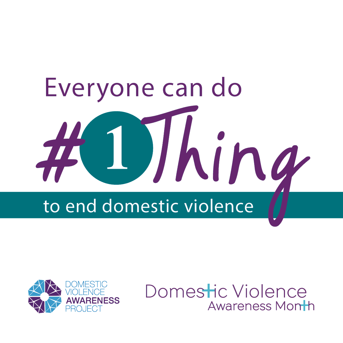 wcchawaii's tweet photo. October is Domestic Violence Awareness Month and change starts with 1 thing! One person’s actions may seem insignificant, but together a communities' collective “#1Things” can lead to real social transformation. What #1thing will you do? https://t.co/KIaN4p3OHX