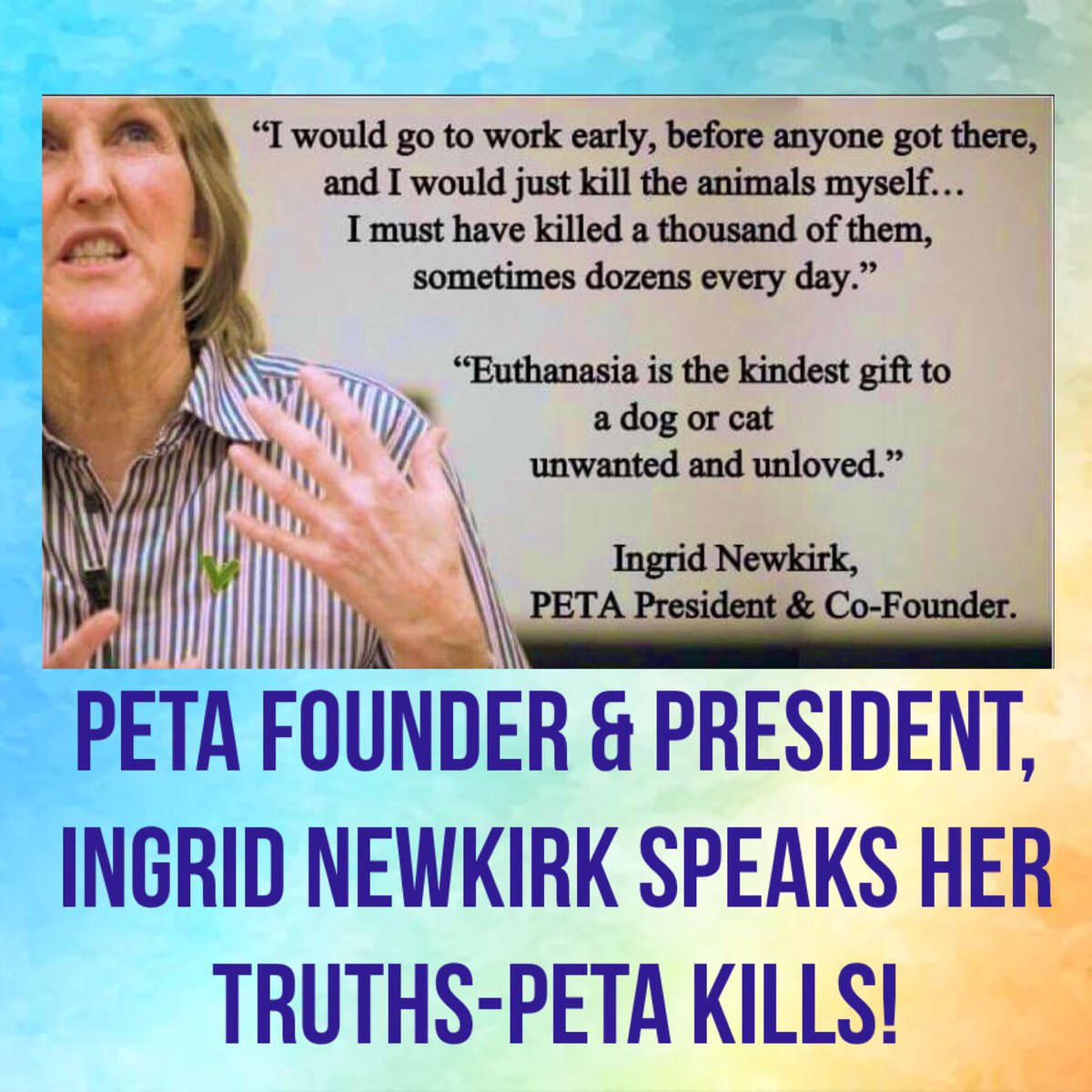 GiveLuckyBack's tweet image. #NoKill Advocates are painted as extremists by the #ShelterPet Killing Industry.  

Well 71% of voters support us.  The #ProKill Groups argue the fringe position that NO Shelter Reform is needed.  They refuse 2 accept modern solutions &amp;amp; data.  They label foes as damaged people.