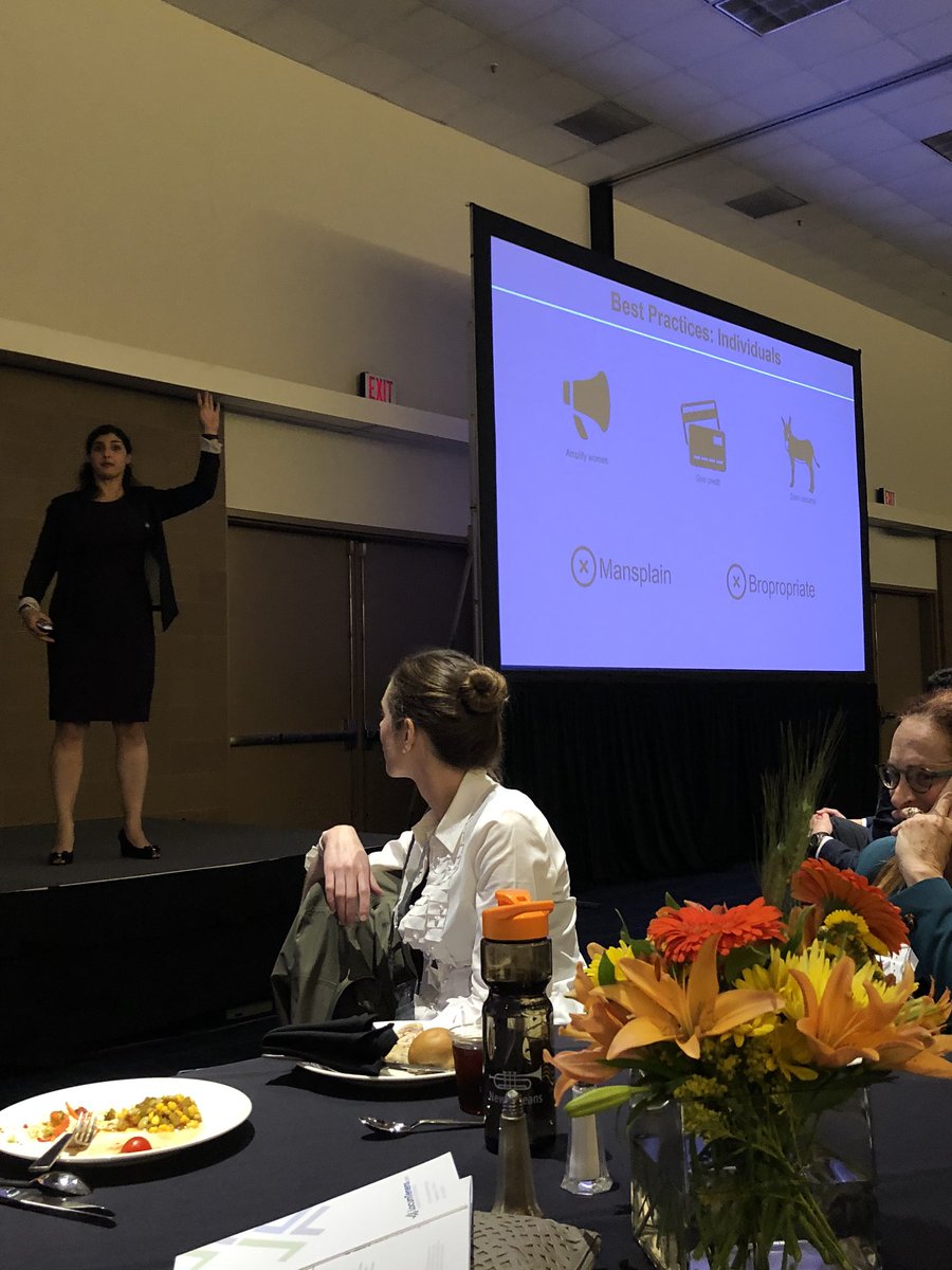 soniajasujamd's tweet photo. @arghavan_salles: “There is so much sunshine in the world and it can shine on ALL of us!” I was hanging on her every word! Such an excellent talk on the challenges women face in the healthcare workplace. #DontMansplain #DontBropropriate #CHEST2019 #WomenInMedicine @TIMESUPHC https://t.co/NohOYdUn92