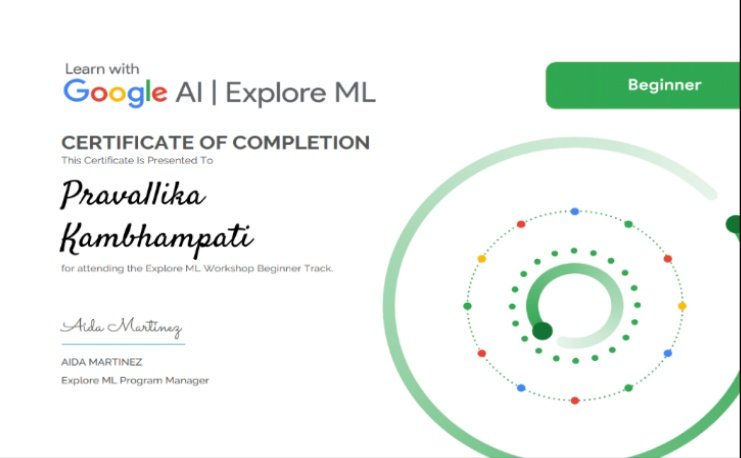 google ai ml certification