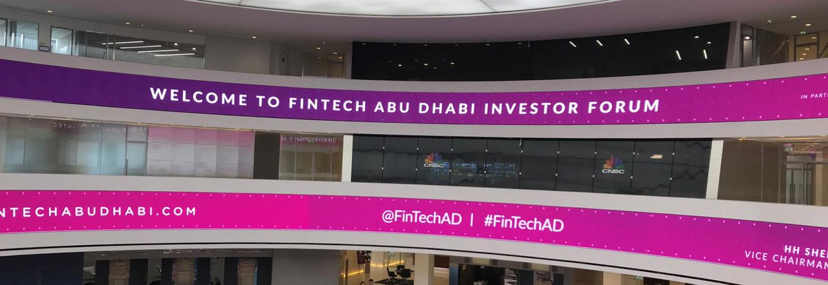 This morning @GTUAE joined leading regional and international investors at the Investor Forum at #FinTechAD, @ADGM. We took part in exchanging ideas and practices, plus heard from some of the most exciting FinTech Leaders from around the world. #abudhabi #fintech