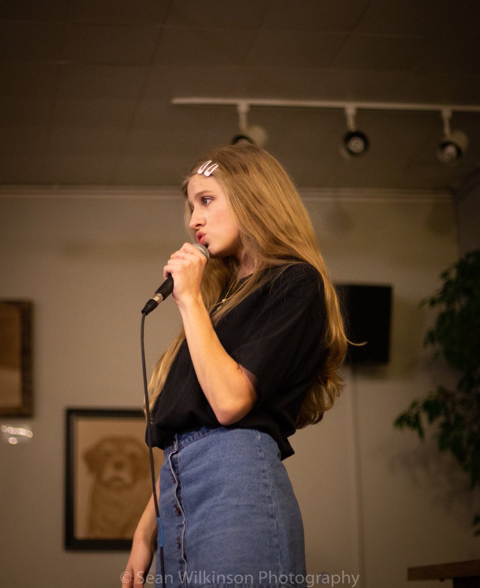 live_atk's tweet photo. Liza G at the Coffeehouse, 10-18-19. https://t.co/y4RDXmEAst