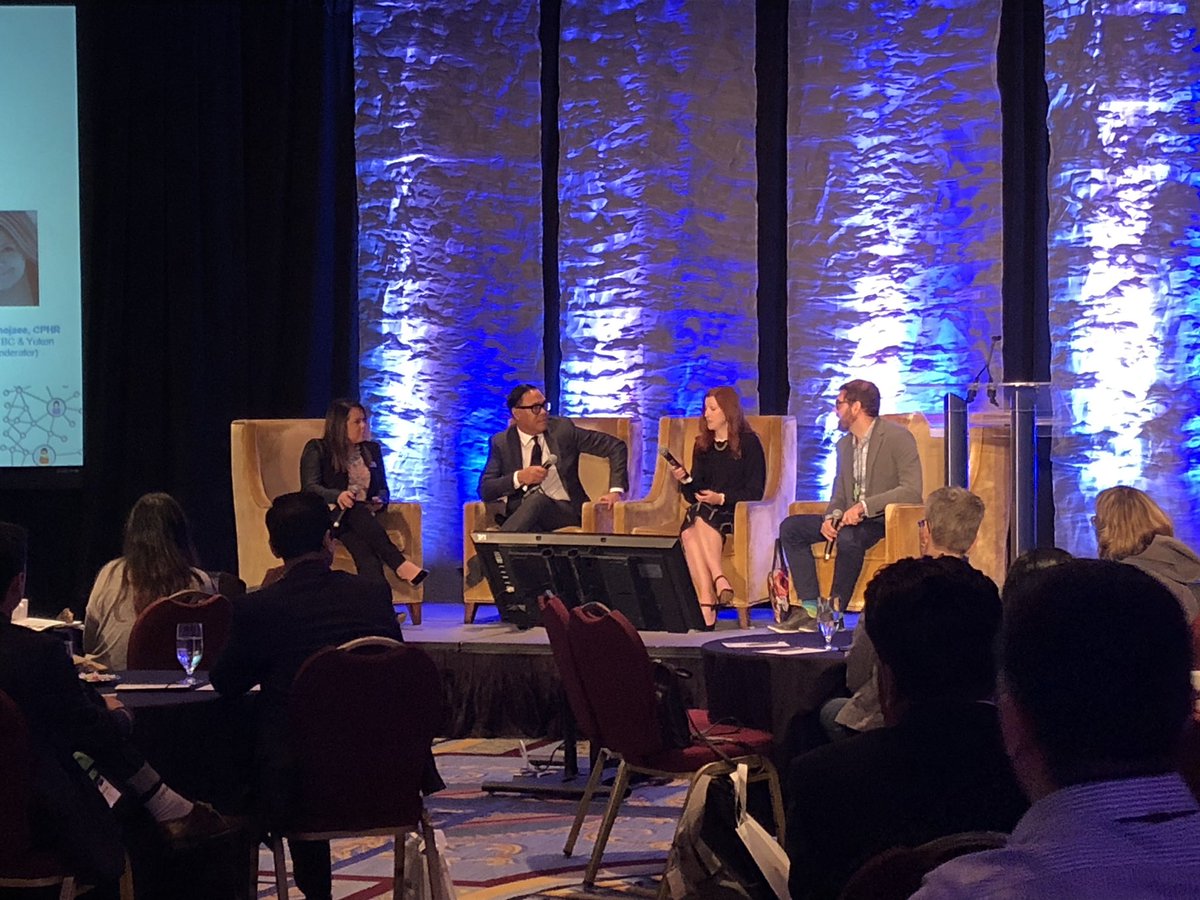 José Dino, GM at #TELUSEmployerSolutions, talking about cyber security, cloud-based HR solutions and the importance of knowing where your data is stored during the « Transforming HR through technology » keynote panel <a href="/Cphrbc/">CPHR BC & Yukon</a>
#telusbusiness