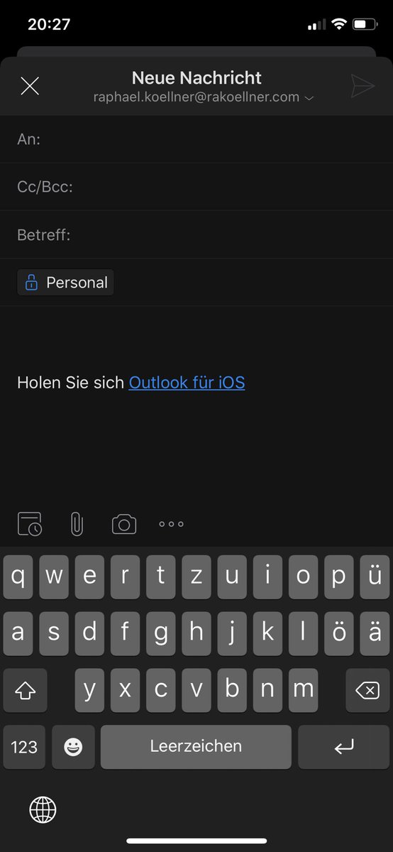 Ra_Koellner's tweet image. We get #MicrosoftInformationProtection #AzureIP #Labeling #Classification
in Outlook 4.8.0 on #iOS

 @Outlook Thank you soo much!