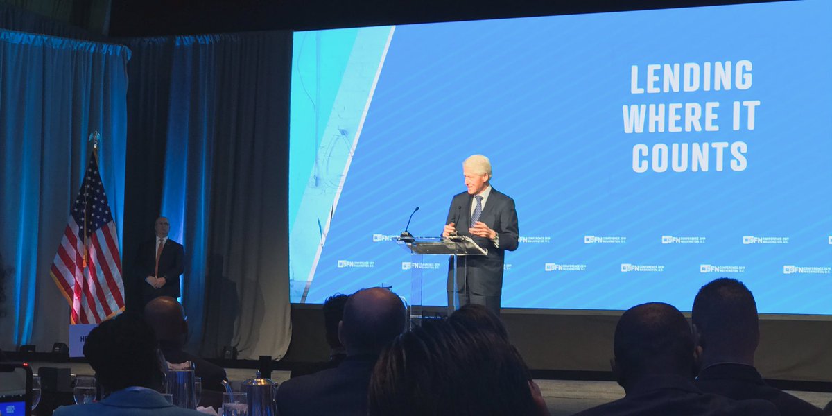 bbifflorida's tweet photo. President @BillClinton delivering a powerful keynote today. #OFNConf #cdfisinvest #bbifflorida https://t.co/PkMAnsI0vo