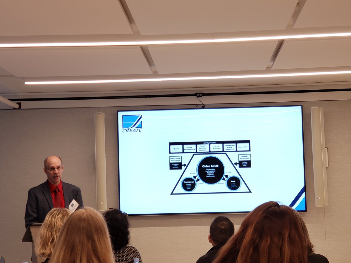 gerontechlady's tweet image. Goal of designer is to make #UI efficient and enjoyable.  Mental model determines how successful user will be. #gerontechnology #gerontech #CREATEworkshop