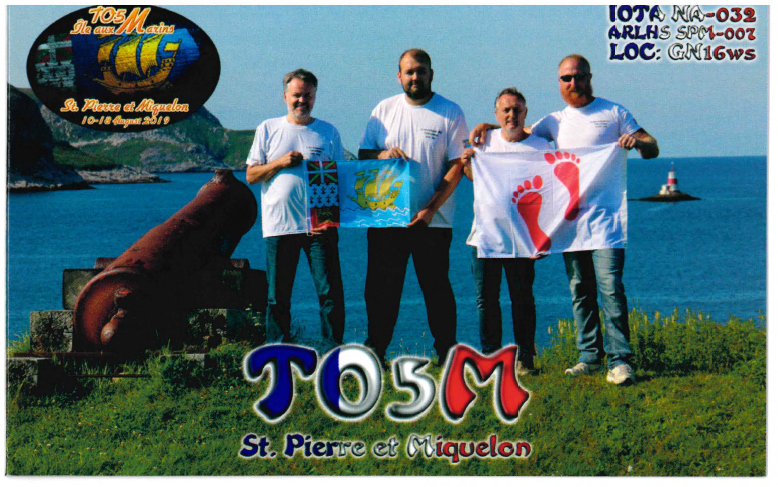 KE4ALabama's tweet photo. Hit the lottery jackpot in today's postal delivery. Thank you @VO1IDX for confirming #TO5M St. Pierre et Miquelon GN16.
This makes VUCC-Satellite #620 and DXCC-Satellite #41
Thanks again for the tremendous effort, Chris. I know what you went through. https://t.co/KNG6FkZtbY
