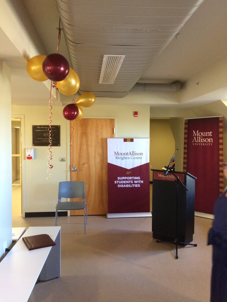 AnneComfort's tweet photo. Celebrating 25 years ⁦@MeighenCentre⁩ ⁦@MountAllison⁩ https://t.co/B9UWxUjrIR