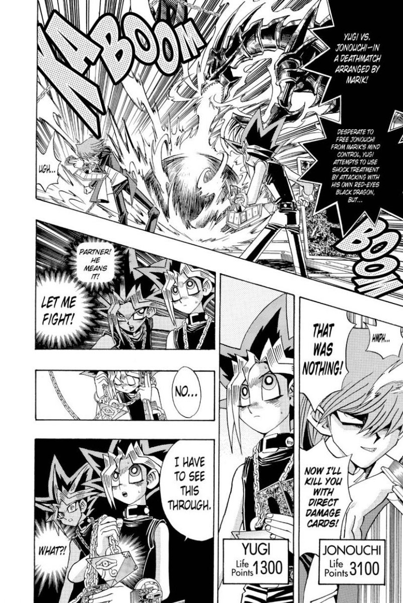 The biggest thing I’ve taken away from Yu-Gi-Oh! so far is that friends are people who inspire you to want to grow and become a better person, and Yugi’s decision to duel Joey on his own without the pharaoh’s help is certainly a great representation of said idea.