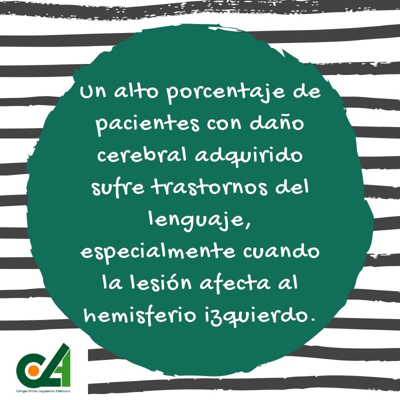 Mañana se celebra el Día Nacional del Daño Cerebral Adquirido. Los equipos multidisciplinares que trabajan desde sus ámbitos respectivos para lograr la rehabilitación de las personas afectadas están formados por fisioterapeutas, terapeutas ocupacionales y por supuesto #logopedas.